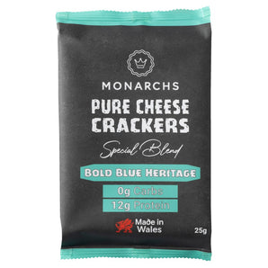Monarchs Pure Cheese Crackers - Bold Blue Heritage