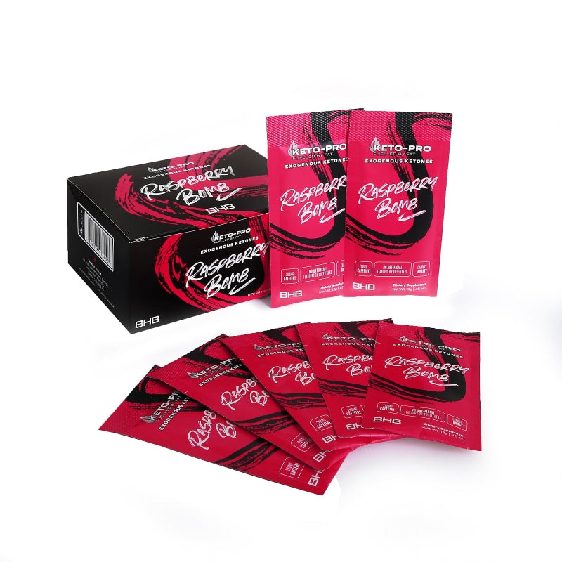 Raspberry Bomb Ketones Box Of 20 Sachets Vitamins & Supplements