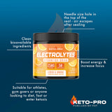 Keto Electrolytes PLUS - Unsweetened - 250g