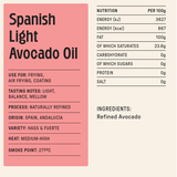 Spanish Light Avocado Oil Spray 200ml