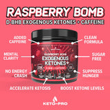 Raspberry Bomb D-BHB Exogenous Ketones