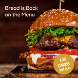 Low Carb Burger Buns - Made with Olive Oil