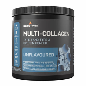 Unflavoured Keto Multi-Collagen Type 1 and Type 3