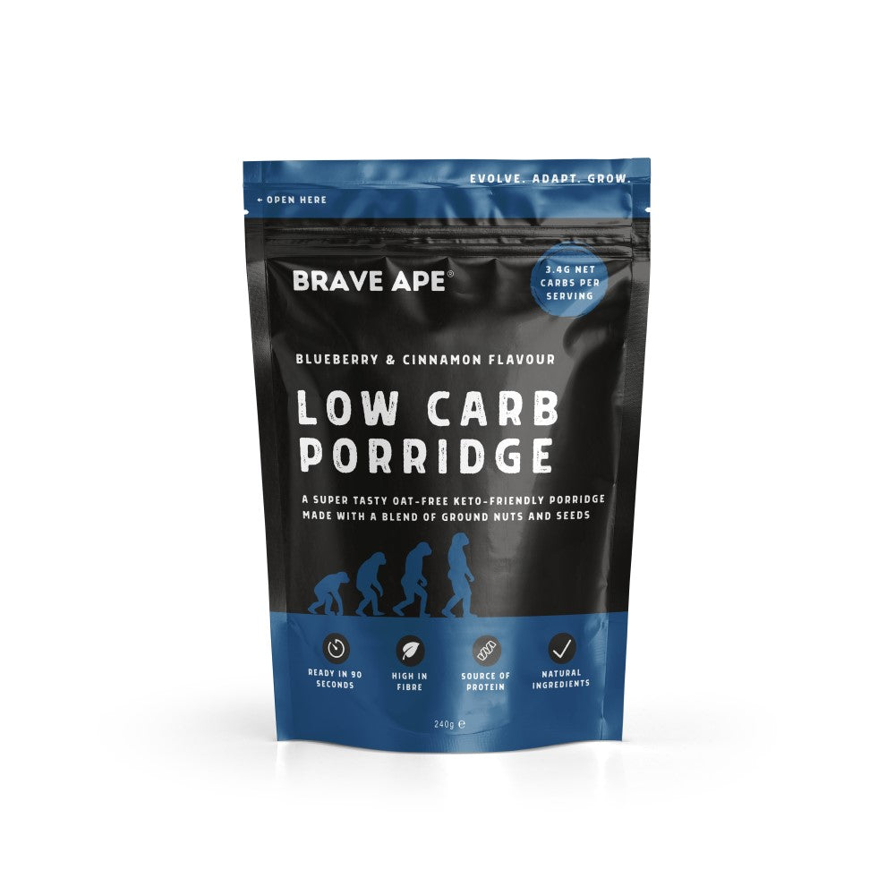 Blueberry & Cinnamon Keto Porridge