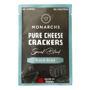Monarchs Pure Cheese Crackers - Bold Blue