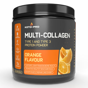 Orange Keto Multi-Collagen Type 1 and Type 3