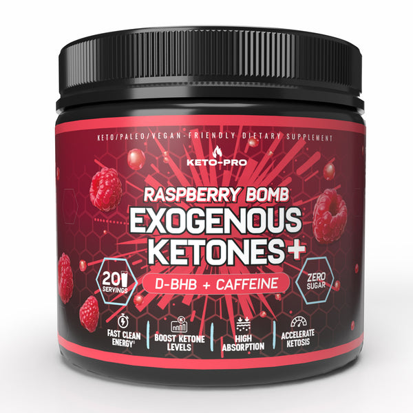 Raspberry Bomb D-BHB Exogenous Ketones – Keto-Pro