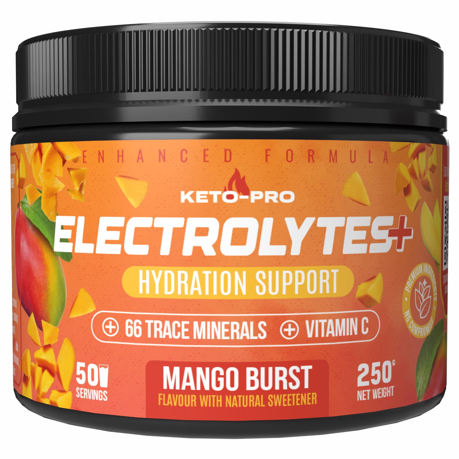 Electrolytes+  Mango Burst - 250g (NEW FORMULATION)