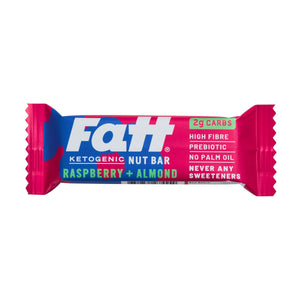 Fatt Raspberry + Almond Keto Bar