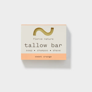 Multi-Use Tallow Bar (Sweet Orange)
