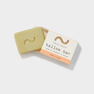 Multi-Use Tallow Bar (Sweet Orange)