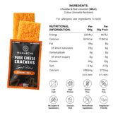 Monarchs Pure Cheese Crackers - Strong Red