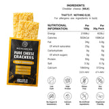 Monarchs Pure Cheese Crackers - Tangy Cheddar