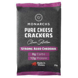 Monarchs Pure Cheese Crackers - Strong Aged Cheddar