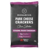 Monarchs Pure Cheese Crackers - Strong Aged Cheddar
