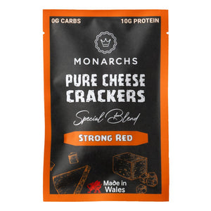 Monarchs Pure Cheese Crackers - Strong Red