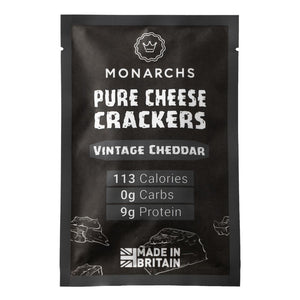 Monarchs Pure Cheese Crackers - Vintage Cheddar