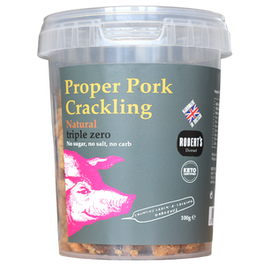 Pork Crackling 100g - Natural Unsalted