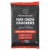 Monarchs Pure Cheese Crackers - Rich Red Reserve