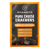 Monarchs Pure Cheese Crackers - Smoked Cheddar