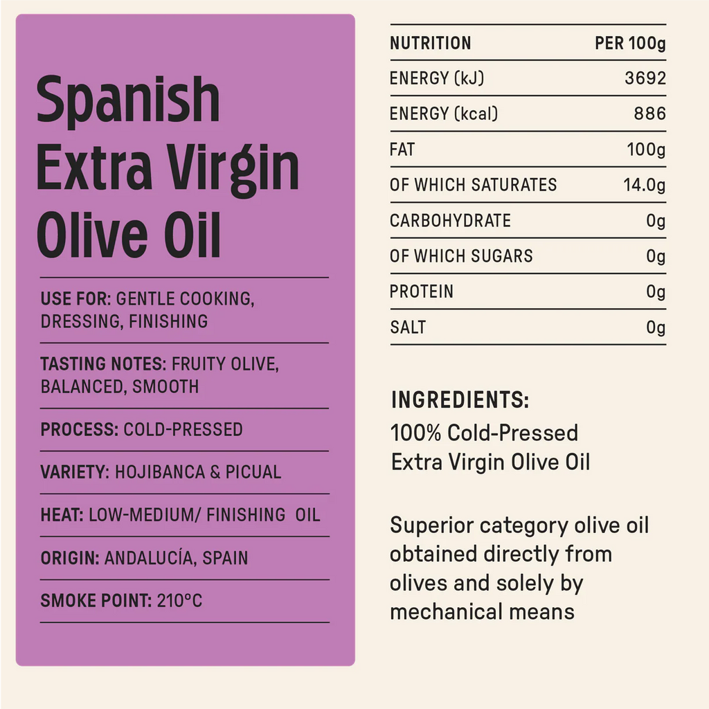 Spanish Extra Virgin Olive Oil Squeezy 750ml