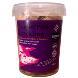 Pork Crackling 100g - Worcestershire Sauce