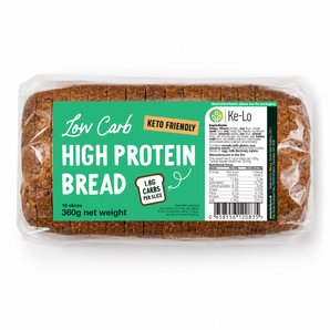 Low Carb Keto Friendly Sliced Bread - 1.8g Carbs per slice