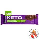 Chocolate Almond Brownie Keto Bars - 2.1G Net Carbs Per 50G Bar New Recipe Sweetener Free And Bites