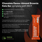 Keto Bar - Chocolate Almond Brownie 50G