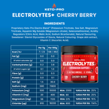 Electrolytes+  Cherry Berry - 250g (NEW FORMULATION)