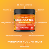 Electrolytes+  Mango Burst - 250g (NEW FORMULATION)