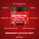 Electrolytes+  Cherry Berry - 250g (NEW FORMULATION)