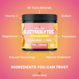 Electrolytes+ Pink Lemonade - 250g (NEW FORMULATION)
