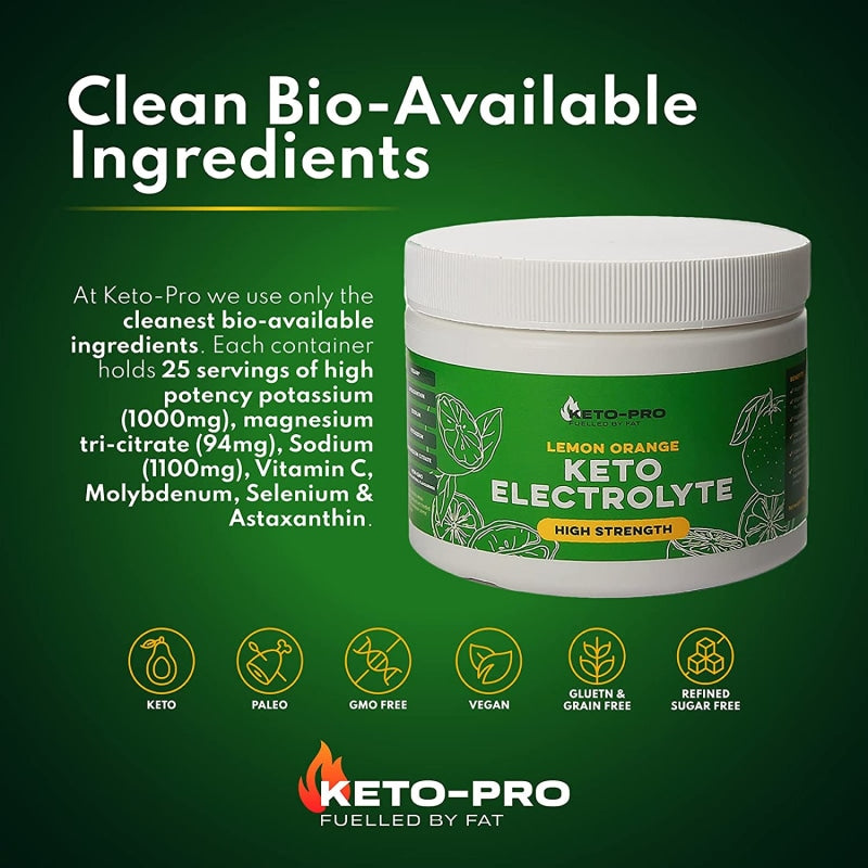 Keto-Pro Electrolytes+ Mix Pack (6 tubs) - SAVE £8.95