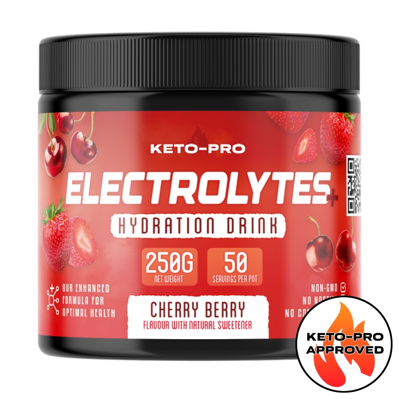 Keto Electrolytes Plus - Cherry Berry 250G