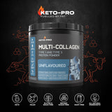 Unflavoured Keto Multi-Collagen Type 1 and Type 3