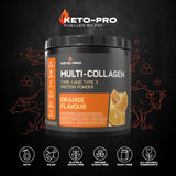 Orange Keto Multi-Collagen Type 1 and Type 3