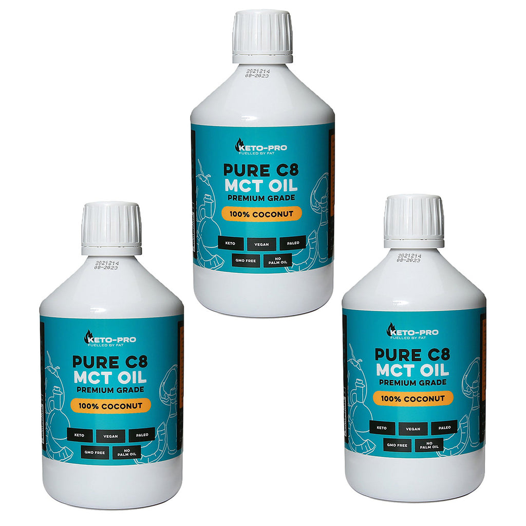 3 or 6 Pack - C8 MCT Oil