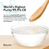 C8 MCT Oil - 99.9% - The World's Highest Purity