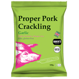 Pork Crackling 100g - Garlic
