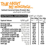 Salted Caramel Keto Protein Bars