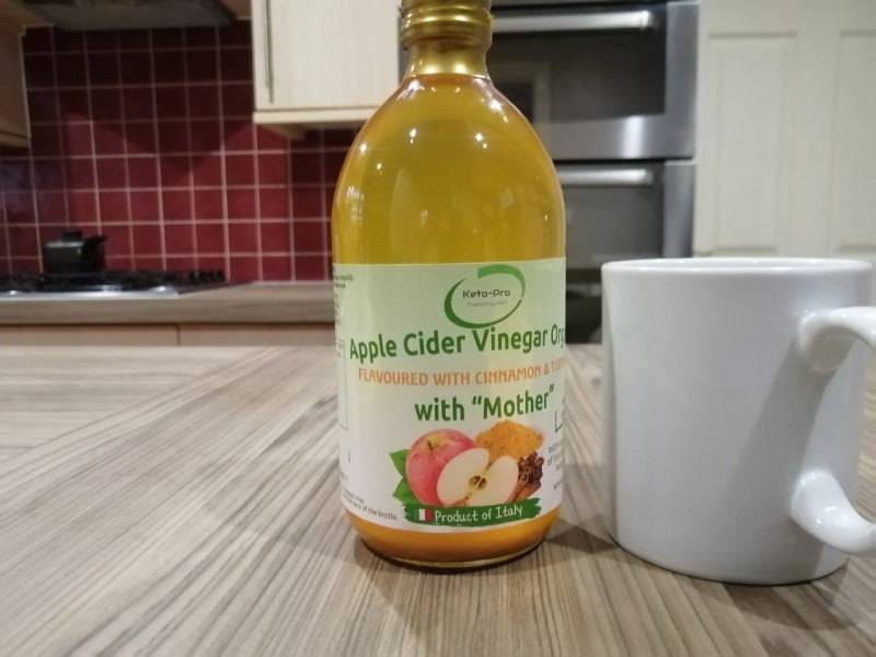 Apple Cider Vinegar With Cinnamon & Turmeric