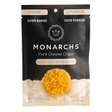 Monarchs Pure Cheese Crisps Aromatic White Pepper 32G. Keto Cheesy Snacks